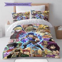 JoJo Anime Bedding Set Duvet Cover Soft Quilt Cover Comforter Cover Bedroom Decorative Home Textile -QJY 135x200cm