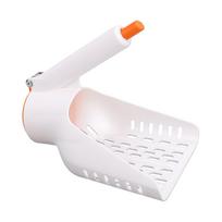 Cat Litter Scoop Large Hole 6mm Cat Litter Scooper Fast Sifting Pet Poop Cleaning Tool for Home White balta