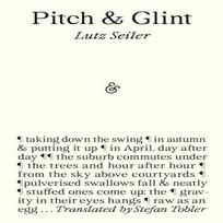 Pitch amp Glint by Lutz Seiler Paperback Book 9781913505769