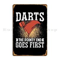 Darts Player Metal Plaque Printing Create Club Mural Party Tin Sign Poster 20x30cm（7.8x11.8inch）