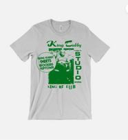 King Tubby T-Shirt - Meets Rockers Uptown King Of Dub - Lee Scratch Perry Reggae L