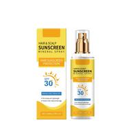 AMZ Scalp Protection Spray: Gentle protection for hair and scalp outdoors; preserves hair color; nourishes and refreshes; ideal for dry hair