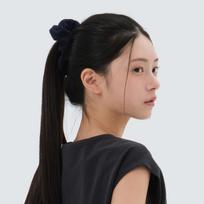 [Snowpeak] [Snow Peak X Hersi] Terry Scrunchie Navy (S25MWFSU77) FREE
