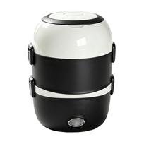 Plug In Electric Lunch Box Travel Portable Heater Electric Heating Food Warmer Steamer  Home Use EU juoda