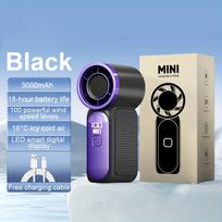 High Speed Mini Portable Fan, 3600mAh Rechargeable Turbo Handheld Fan, Powerful Personal Cooling Pocket Fan for Outdoor Travel juoda