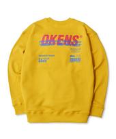 Okens Seoul [Season 01 Drop No.01] Season Barcode Crewneck Yellow (2022) L