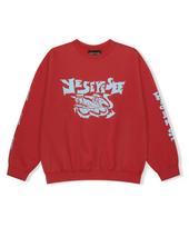 Yes Ic Y.E.S Python Sweatshirt Red S