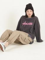 Montis Seoul Sweatshirt_Gray Peach Pink / Free Size