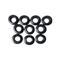 Kayak Rings 10 Pack - Guard for Kayak Accessories, Black One Size juoda