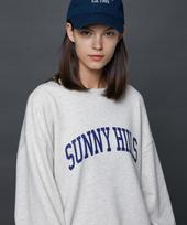 Step Only Sunny Hills Arch Sweatshirts (Melange Ivory) Melange Ivory/0 (Small)