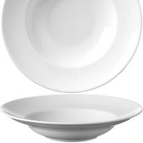 Talerz do pasty makaronu speciale biały śr. 265 x 50 mm - zestaw 6 szt.