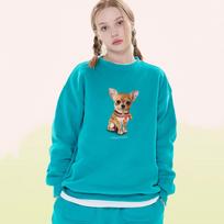 One Hundred Percent Ohp X Seocaso Ruri Fleece Sweatshirt Black/L