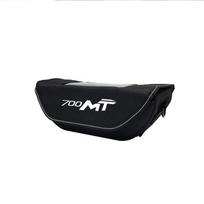 Motorcycle Handlebar Bag For CFMOTO 700MT Waterproof Bag Storage Handle Bar Bag Travel Tool Bag Black with logo