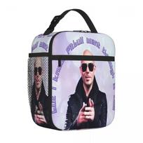 Bestselling Pitbull Has Been Through It Too MrWorldwide Design Minimalist Thermal Food Carrier Hiking Snack Small Lunch Bag One Size