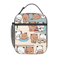 Bear And Panda Bubu Dudu Insulated Lunch Bag for Women Kids Portable Food Boxes Thermal Lunch Box Tote One Size