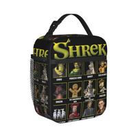 Shreks Group Yearbook Style Poster Thermal Insulated Lunch Bags for Travel  Portable Bento Box Cooler Thermal Lunch Boxes One Size