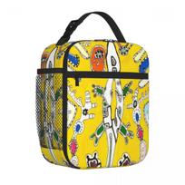 Bestselling Lizard With Pandora S Box Floral Insulated Tote Staff Lunch Leakproof Lunch Bag One Size