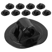10Pcs Kayak Engine Motor Mount Buckle PVC Motor Stand Clip for Outboard Inflatable Canoe Boat Accessory Mounting Clip