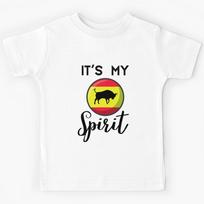 Spain Flag,Spain it's My Spirit,im from Spain Kids T-Shirt 110