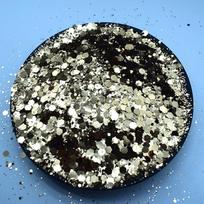 Bulk  Snow Globe Tumbler Glitter Mixed Shape Holographic Metallic Gold Chunky Glitter for Christmas Crafts DIY Resin