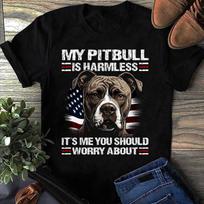 Pitbull American Pitbull Cool Strong Pitbull T-Shirt - Gift for Dog Lovers - Funny Dog - Mother's Day - Pitbull Mom 4XL