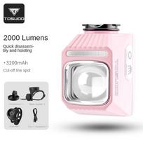 TOSUOD LED Bicycle Light Cut-Off Line Car Light Hanging Headlight for Night Riding Highway Mountain Bike Equipment Handlebar&2000LM