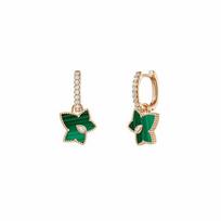 Lola Rose Ivy series mother-of-pearl earrings women's white LR60024 auksas