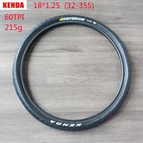 Kenda BMX Folding Bike Tire 18 20 inch 60TPI Wire Bead Tire 18X1.25 (32-355)/20X1.0 (23-451)/20X1-1/8 (28-451)/20X1.25 (32-406) Wire