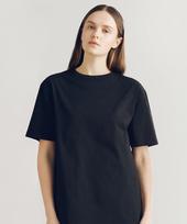 The Saturday Evening Post Supima Cotton Loose Fit T-Shirt_Black Black/S