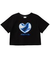 Nasttingijeubeleoldaenmi Matal Luv Tee_Black [Crop] F