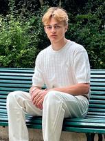 Royal Club Holiday Rch Cable Cooling Short Sleeve Knit Ivory White L