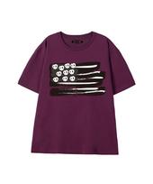 Biel Pretzel Flag Short Sleeve T-Shirt Wine M