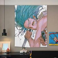 Sakamoto Days Anime Great Buddha Vertical Tapestry Wall Decor for Dormitory Room Decor Merchandise 100X70CM