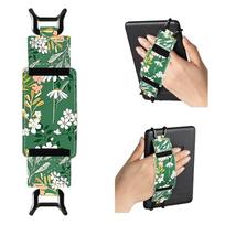 Support DIY Design Kindle Basic Multifunctional Hand Strap for Kindle Basic Customizable Tablet Custom Logo Lightweight Elastic Kindle Paperwhite&6"&PU Leather žalia