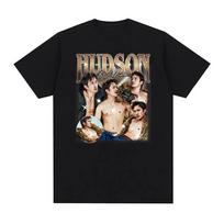 Hudson Wiliams Queer Hockey Fan T-shirts Men Women Clothing Gothic Short Sleeves T-shirt Cotton Oversized T Shirt S