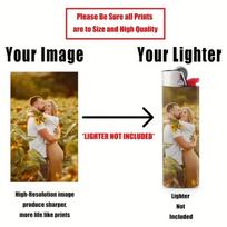 Custom Sticker Labels, Fun Lighter Decorative Stickers, Personalized Lighter Decorations, Can Be Printed with Logos and Slogans (as the picture,6.1x7.5cm)