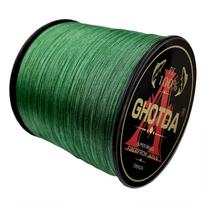 GHOTDA 9 sruogų pintas žvejybos valas Daugiagijinis 1000M karpių žvejybai japoniška pinta viela žvejybos reikmenys Pe Line 24lb žalia