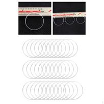 Rubber O Ring Kit for Watch Glass - 0mm-2mm Thickness 31Pcs 15-30mm