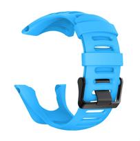 Outdoor Sports Bracelet Watchband For SUUNTO Ambit1 Ambit 2 2R 2S Ambit3 3p/3s/3 Watch Band Silicone Replacement Wristband Strap dangaus mėlyna spalva