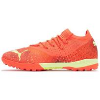 Puma Future Z 1.4 Pro Cage Round Toe Lace-Up AG (Rubber Short Studs) Soccer Shoes Men Soccer Shoes Orange Green 106992-03 45