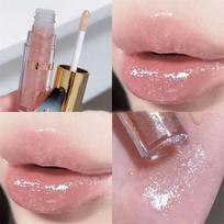 Vandeniui atsparus Shimmer Glitter lūpų blizgis 5 spalvos Sparkling Glitter Skysti lūpų dažai Lūpų blizgesys Sexy lūpų makiažas Kosmetika brown