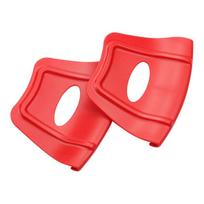 Wheel Changing Rim Savers, Car Tire Changer Guard Rim Protector Tyre Wheel Changing Edge Savers Tool Rim Protector raudona