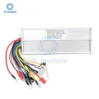 48V60V64V72V 1200W-1500W Universal Intelligent Dual-mode Electric Vehicle Brushless Controller Three-speed Control