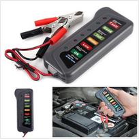 12V Digital Battery Alternator Tester 6LED Display Check Test For Car Motorcycle