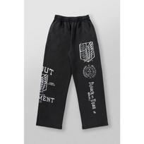 Men's Pants, Young American Fashion, Sports Pants, Collaboration Anime, Jogging, Printing, Wide Legs, Casual Hip-hop, Street Style S