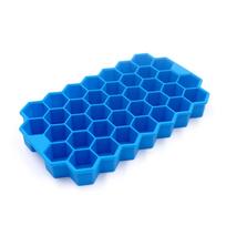 60-Grid Silicone Ice Cube Tray – Easy-Release Square Ice Mold for Home 196x106x22mm