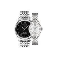 TISSOT Le Locle Collection Automatic Mechanical Movement Unisex Watch 25.3mm Silver Dial Steel Watch Case T0064071105300+T41118333 T41.1.183.33 Couple Watches