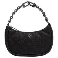 Lululemon City Essentials Brand Logo Tote Mini Shoulder Bag Women bags Black Gun-Grey LW9FW1S-069830 Black & Gunmetal Gray