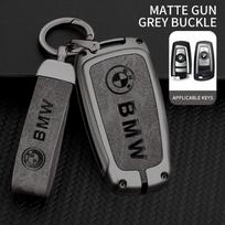 BMW M E39 E46 E60 E90 F10 F15 F20 F25 F30 G05 G01 F01 G80 G01 automobiliui TPU cinko lydinio raktų dėklas krepšys automobilio raktų pakabukas metalinis raktų apvalkalas
