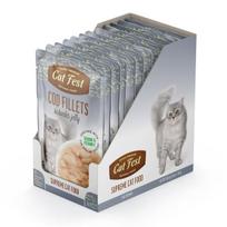 „CatFest“ menkės filė želė, drėgnas kačių maistas, 12 x 70 g